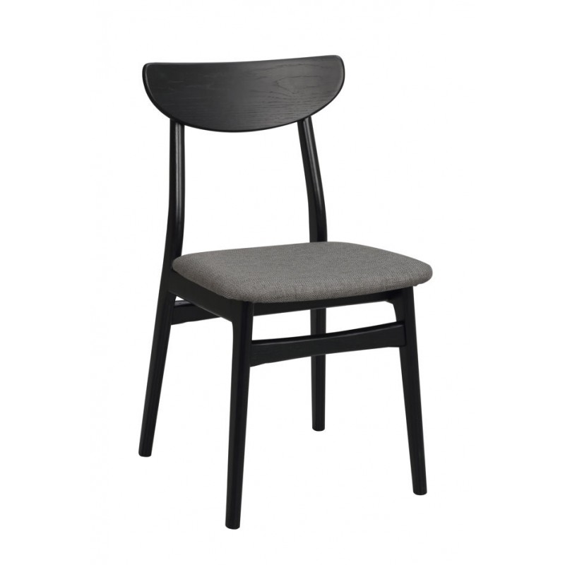 RO Rodham Chair Black/Dark Grey